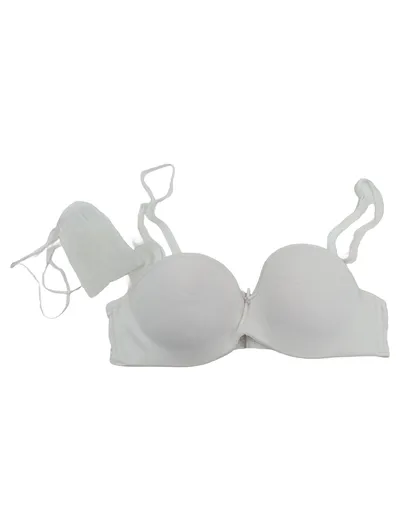 LASCANA Bügel-BH Damen Weiß 75A abnehmbare Träger Multiway
