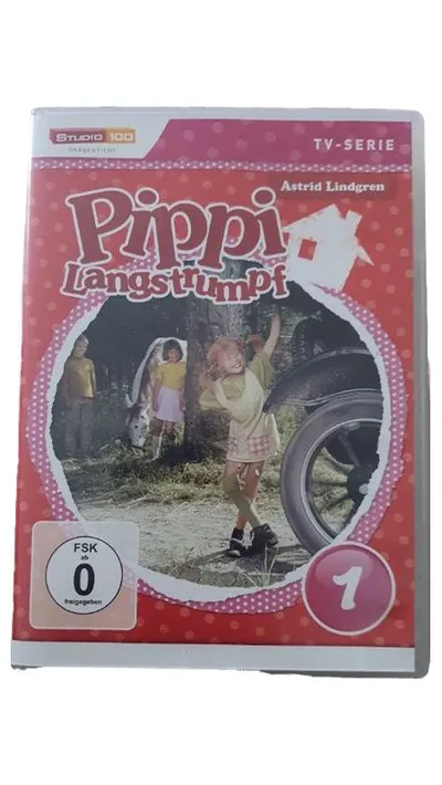 Studio 100 Pippi Langstrumpf DVD Serie Kinder Astrid Lindgren ab 6