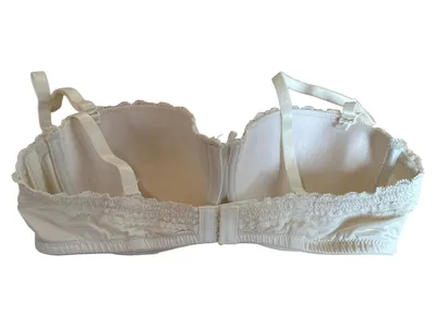 s.Oliver Damen Bügel-BH Spitze Weiß Creme Gr. 75A Feminin