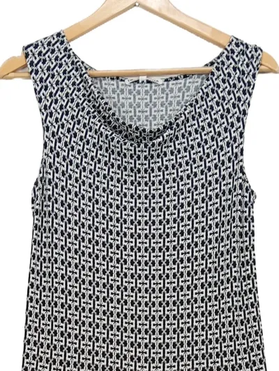 Tramontana Damen Jumpsuit Gr. S schwarz weiß grafisch Viskose