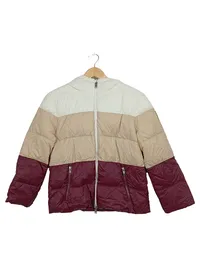 Brunello Cucinelli Kinder Steppjacke Gr. 140 Mehrfarbig Kapuze Daunenjacke 1