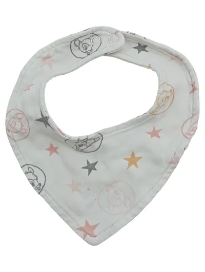 Disney Baby Lätzchen Halstuch Dreieckstuch Sterne Tiermotive Weiß
