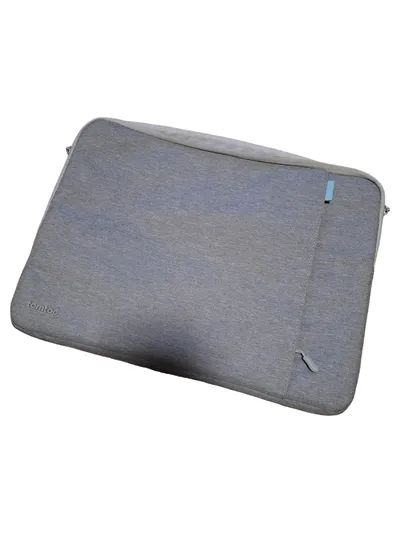 tomtoc Laptoptasche 15 Zoll Grau Polyester Hülle Sleeve Case Notebook
