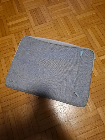tomtoc Laptoptasche 15 Zoll Grau Polyester Hülle Sleeve Case Notebook