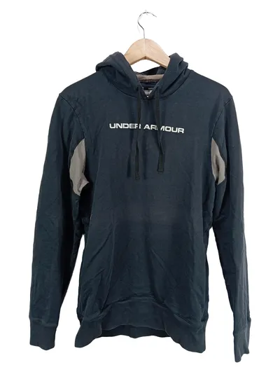 Under Armour Kapuzenpullover Herren ColdGear Hoodie Gr. M Schwarz Sportlich