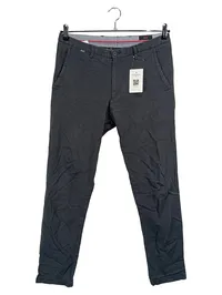 Cinque Herren Stoffhose Chino Grau Business Elegant Strukturmuster W32 48 1