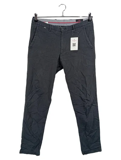 Cinque Herren Stoffhose Chino Grau Business Elegant Strukturmuster W32 48