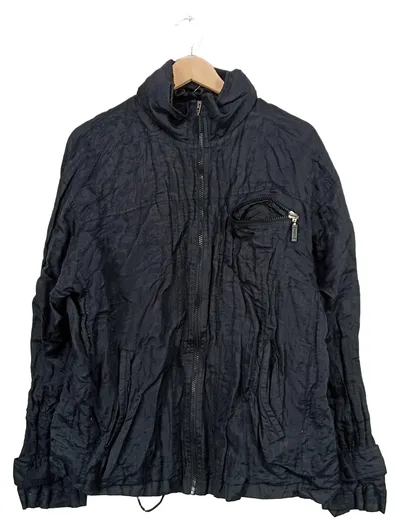 Milestone New Age Trainingsjacke Herren Gr. 50/L Schwarz Reißverschluss