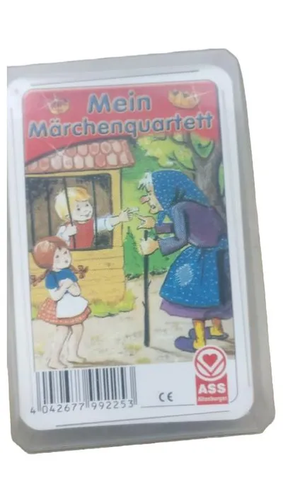 Mein Märchenquartett ASS Altenburger Kartenspiel Quartett Kinder
