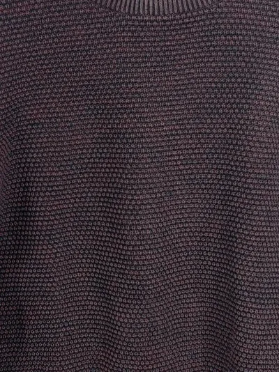 Selected Homme Pullover Herren Strukturmuster Braun Baumwolle Gr. M
