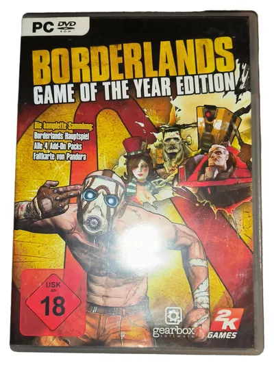 2K Games Borderlands Game of the Year Edition PC Rollenspiel Deutsch USK 18
