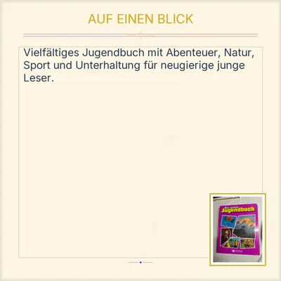 Das grosse Jugendbuch - Das Beste aus Reader's Digest Hardcover