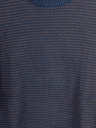 Selected Homme Herren Pullover Gestreift Blau Gr. M Baumwolle Casual