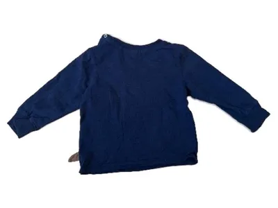 Liegelind Langarmshirt Gr. 74 Blau Fuchs Motiv I Love My Dad Baby