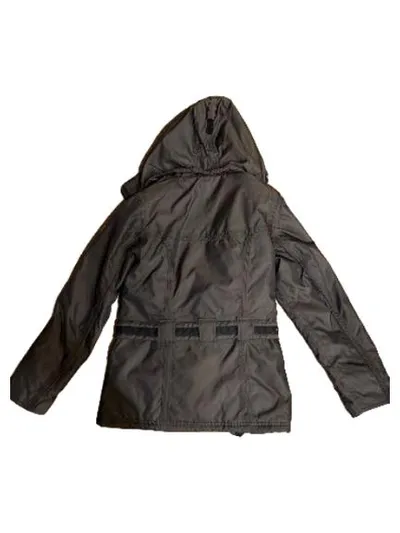 Wellensteyn Steppjacke Damen Oliv Gr. S Kapuze Fellbesatz Outdoor