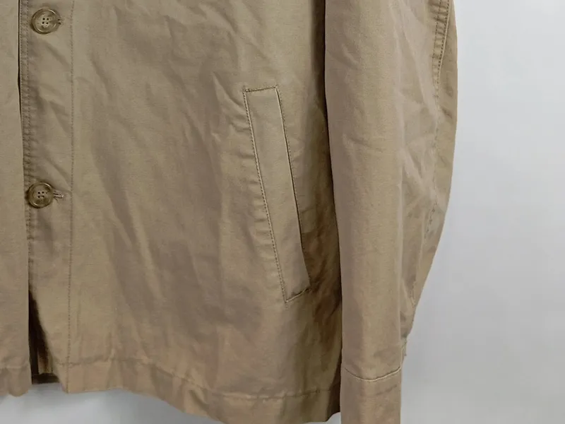 Camargue Bomberjacke Herren Beige Baumwolle Freizeit Casual Gr. 56 XL 4