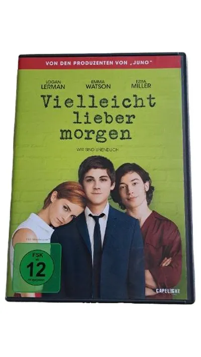 Vielleicht lieber morgen DVD Logan Lerman Emma Watson Ezra Miller