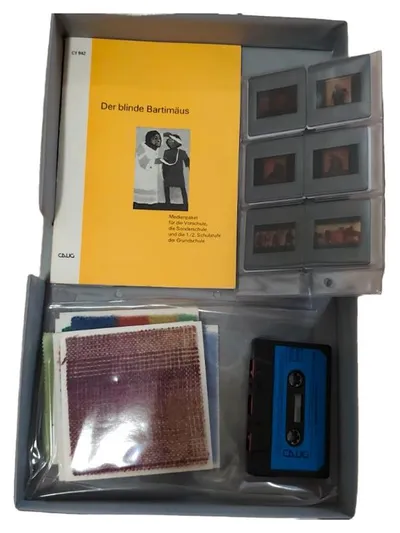 CALIG Der blinde Bartimäus Medienpaket Vorschule Sonderschule Grundschule