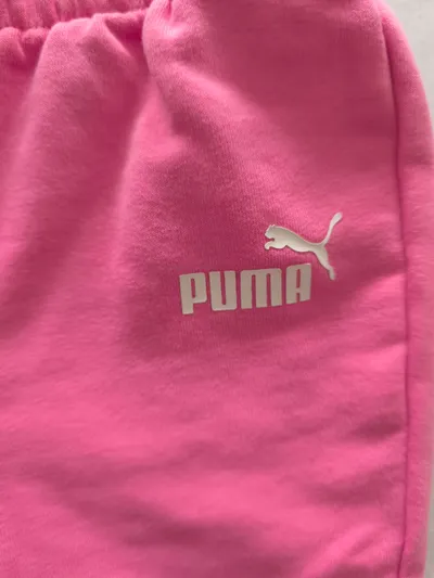 PUMA Jogginghose Kinder Mädchen Gr. 92 Rosa Sporthose Sweathose
