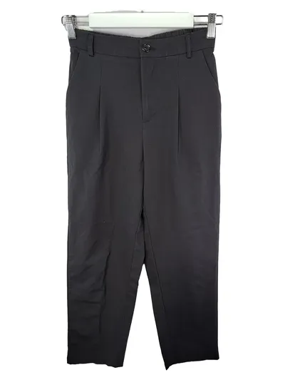 DAZY Damen Stoffhose Schwarz Größe M Business Hose Elegant