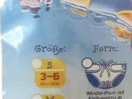 BECO Baby Aqua-Windel Schwimmwindel Gr. XL 18-24 Monate Rot NEU