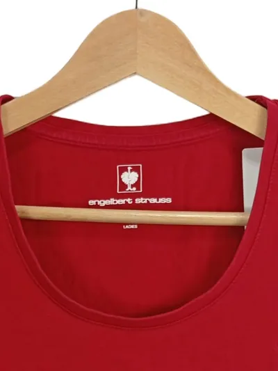 Engelbert Strauss Damen T-Shirt Rot Gr. S Basic Arbeitskleidung Baumwolle