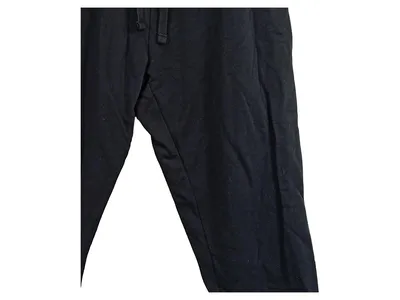 THE BASICS Jogginghose Herren Gr. L Schwarz Baumwolle Sweatpants