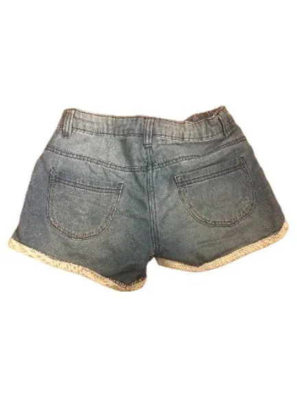 Alive Jeans Shorts Mädchen Gr. 152 Blau Denim Kurze Hose Sommer 3