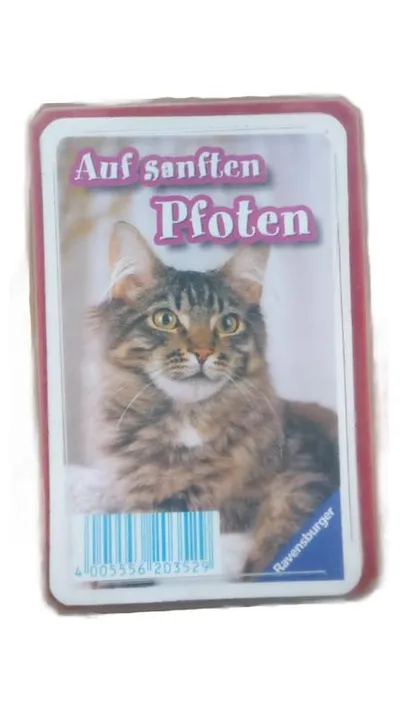 Ravensburger Kartenspiel Auf sanften Pfoten Katzen Quartett
