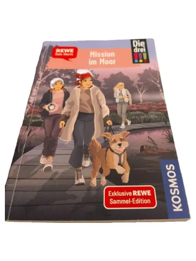 Die drei !!! Mission im Moor Kosmos REWE Sammel-Edition Kinderbuch