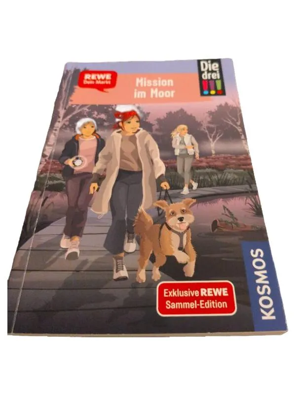 Die drei !!! Mission im Moor Kosmos REWE Sammel-Edition Kinderbuch 1