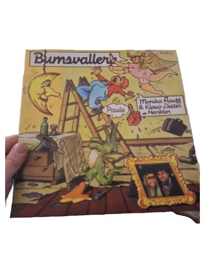 Amiga Kinderlieder LP Monika Hauff Klaus-Dieter Henkler Vinyl DDR ab 4 Jahre