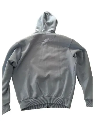 Karl Kani Sweatjacke Herren S Hoodie Zip Kapuze Hellblau Streetwear