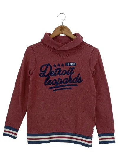 WE Fashion Kinder Kapuzenpullover Detroit Leopards Gr. 146/152 Rot
