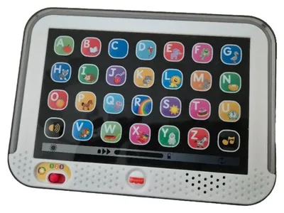Fisher-Price Lernspaß Tablet ABC Lernspielzeug Kinder Lerncomputer