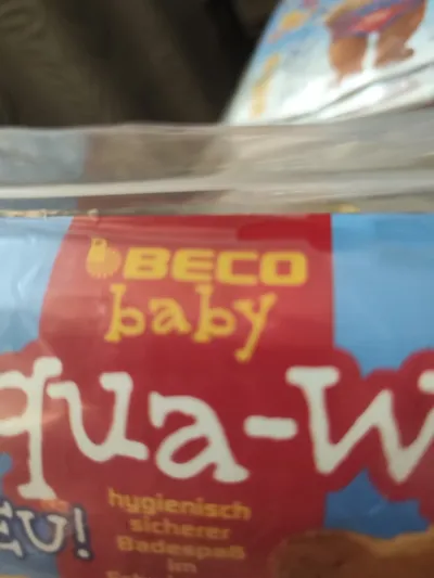 BECO Baby Aqua-Windel Schwimmwindel Gr. XL 18-24 Monate Rot