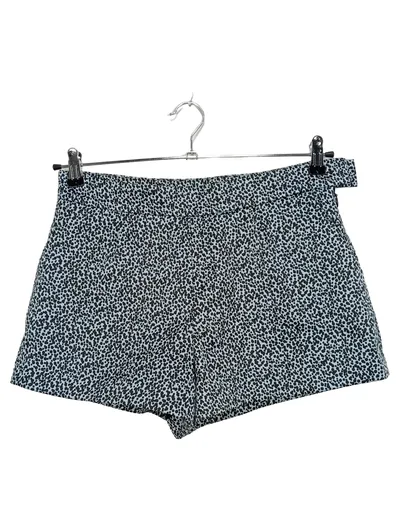 & Other Stories High-Waist Shorts Animal-Print Damen Grau Gr. 36 S