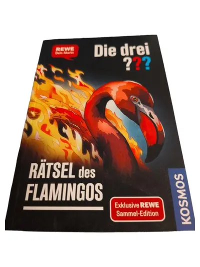 Die drei ??? Rätsel des Flamingos REWE Sammel-Edition Kosmos Krimi