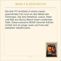 Die drei ??? Rätsel des Flamingos REWE Sammel-Edition Kosmos Krimi 3