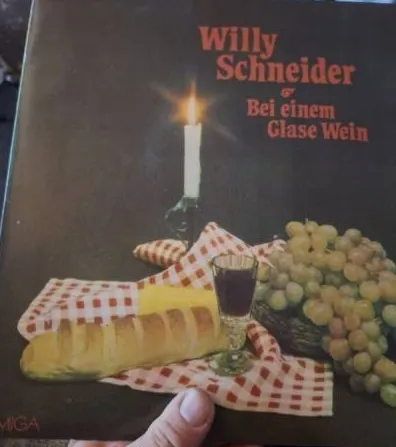 Willy Schneider - Bei einem Glase Wein Vinyl LP Album Amiga Schlager