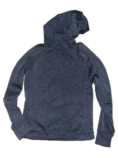 Jack Wolfskin Damen Outdoorjacke Kapuze Meliert Blau Gr. XS