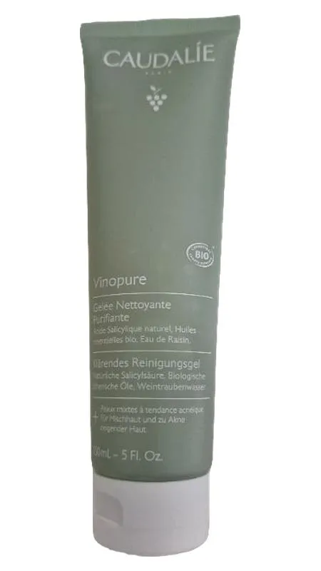 Caudalie Vinopure Klärendes Reinigungsgel 150ml Gesichtsreiniger Bio Damen 1