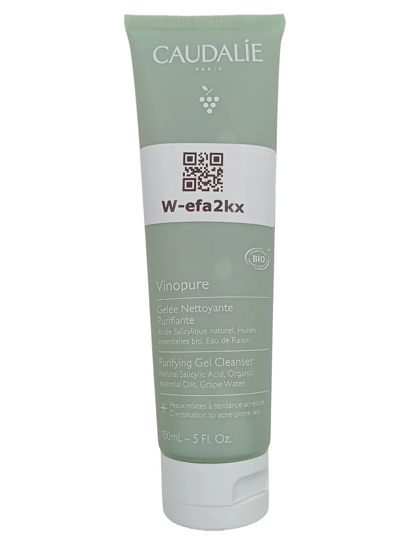 Caudalie Vinopure Klärendes Reinigungsgel 150ml Gesichtsreiniger Bio Damen 2