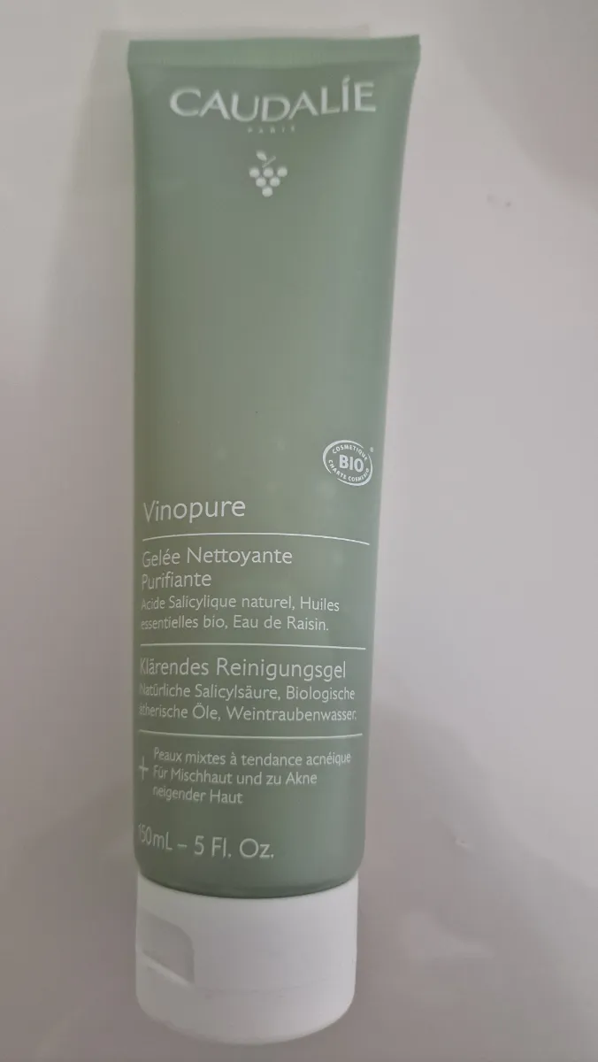 Caudalie Vinopure Klärendes Reinigungsgel 150ml Gesichtsreiniger Bio Damen 4