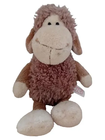 NICI Schaf Plüschtier Kuscheltier braun 17 cm weich Stofftier