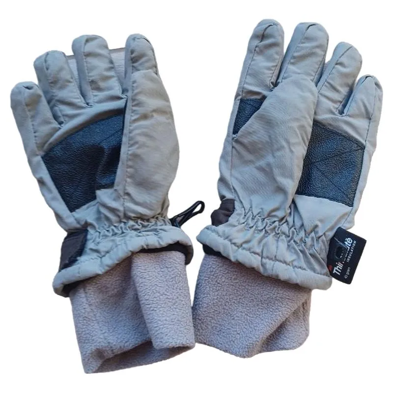 3M Thinsulate Skihandschuhe Kinder Winterhandschuhe Grau 40g Isolierung 2