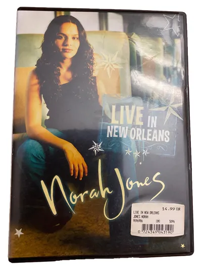Norah Jones Live in Concert DVD New Orleans Jazz Soul Pop
