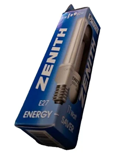 Zenith Energy Saver E27 11W Lampe Weiß 60W Ersatz
