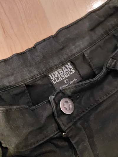 Urban Classics Herren Cargo Jogger Hose Größe 27 Grau Streetwear