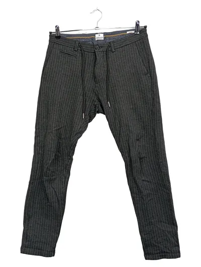 Dstrezzed Dapper Chic Herren Anzughose Nadelstreifen Grau W31 48 M